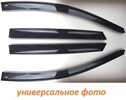 Дефлекторы боковых окон (ветровики) Cobra Tuning для  AUDI A6 SD 2011 (4G,C7)"EUROSTANDARD"