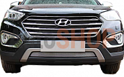Защита радиатора для Hyundai Santa Fe Grand 2013->