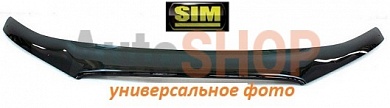 Дефлектор капота (мухобойка) SIM для Suzuki SX4 2007-