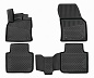Коврики 3D в салон RENAULT Duster 4WD, 2011-2015, 4 шт. (ПУ, повышенная износостойкость)