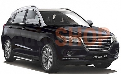 Порог-площадка "Bmw-Style" для HAVAL H2 2014-