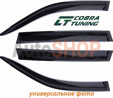 Дефлекторы боковых окон (ветровики) Cobra Tuning для  Suzuki Vitara 2015-