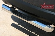 Защита задняя d76 "ступенька" для Hyundai IX 35 2010- 