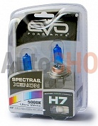 Газонаполненные лампы EVO "Spectras"/5000K/75W/H7 комплект 2+2(T-10) шт