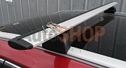Багажник на крышу  Аэро крыло на рейлинги для Volvo XC60