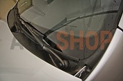 Накладка в проём стеклоочистителей (Жабо БЕЗ СКОТЧА) Рено Дастер | Renault Duster АртФорм с 2011-