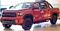 Накладки на передние фары (реснички) Toyota Tundra 2013-