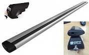 Багажник на крышу  Евродеталь аэро крыло на интегрированные  рейлинги для Kia Ceed 2012-