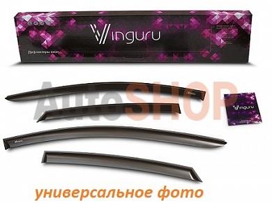 Дефлекторы боковых окон (ветровики) Vinguru для  Volkswagen  Jetta 2005-2010