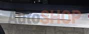 Накладки на пороги с логотипом для Toyota Corolla 2013-