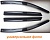 Дефлекторы окон (ветровики ) для Porsche Cayenne