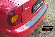 Накладка на задний бампер Chevrolet Lanos 2005-2009