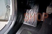 Накладки на ковролин передние Рено Каптюр | Renault Kaptur (2 шт.) АртФорм с 2016-