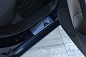 Накладки на пороги с логотипом для Mazda 3 2013-
