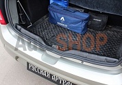 Накладка на порожек багажника для Renault Sandero Stepway 2009-2013