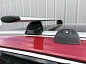 Багажник на крышу Аэро крыло на инт. рейлинги  для  AUDI Q5 2008-