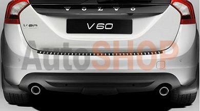 Молдинг защитный заднего бампера VOLVO V60