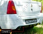 Диффузор на задний бампер для Renault Logan 2004-2010