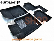 Коврики в салон текстильные Euromat 3D Business для GREAT WALL Hover H5 2011-2013