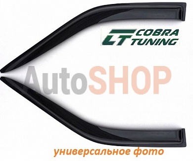 Дефлекторы боковых окон (ветровики) Cobra Tuning для  Volkswagen Caddy 2004-