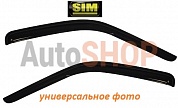 Дефлекторы боковых окон (ветровики) SIM для Volkswagen Passat  Variant, универсал 2Д 2006 -