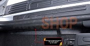 Накладки на ковролин порогов передних дверей Lada (ВАЗ) Largus фургон 2012-