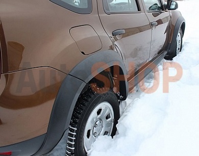 Расширители колесных арок для Renault Duster 2017-