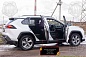 Накладки на внутренние пороги дверей Toyota Rav4 2019-