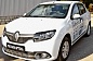 Накладки на передние фонари (реснички) для Renault Logan 2014-