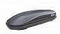 Автомобильный бокс на крышу Магнум 330 (серый, тиснение карбон) (1850х600х420)