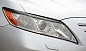 Накладки на передние фары (Реснички) Toyota Camry V40 2009-2011 (укороченные)