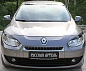 Накладки на передние фары (реснички) Renault Fluence 2009-2012